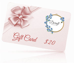 Dicraft Embroidery Gift Card $20