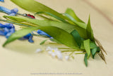 BLUEBELLS in Silk Ribbon Embroidery - A New Kit from Di van Niekerk