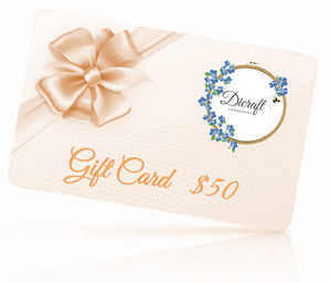 Dicraft Embroidery Gift Card $50